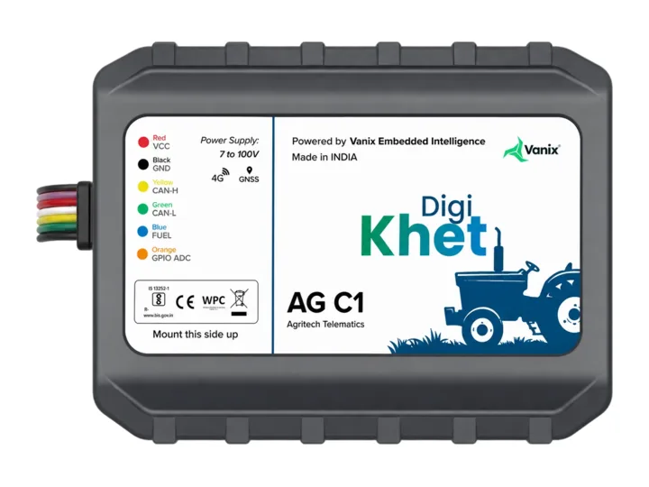 Vanix's AG C1 farm-machine tracker.